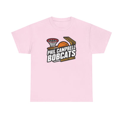 Adult Tee \ Phil Campbell Bobcats Basketball \ PCBBK1
