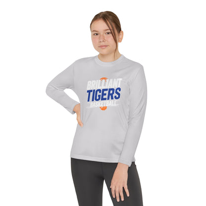 Youth Long Sleeve Tee \ Brilliant Tigers Basketball \ BTBK1