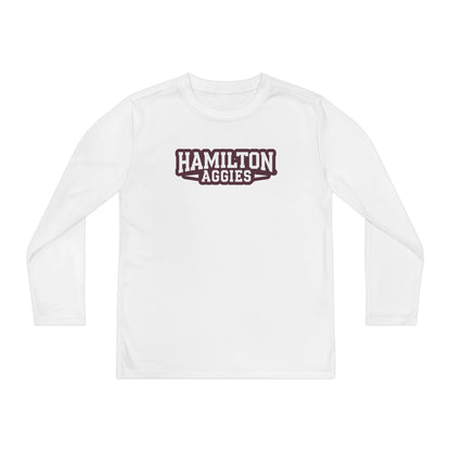 Youth Long Sleeve Tee \ Hamilton Aggies \ HA3