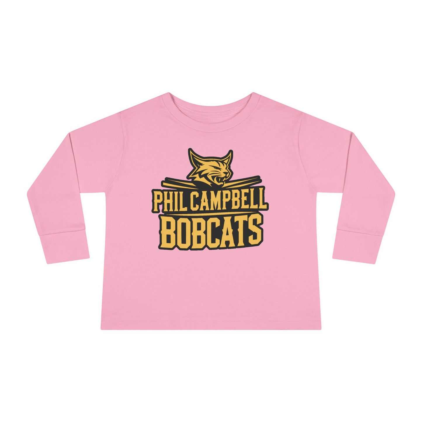 Toddler Long Sleeve Tee \ Phil Campbell Bobcats \ PCB2