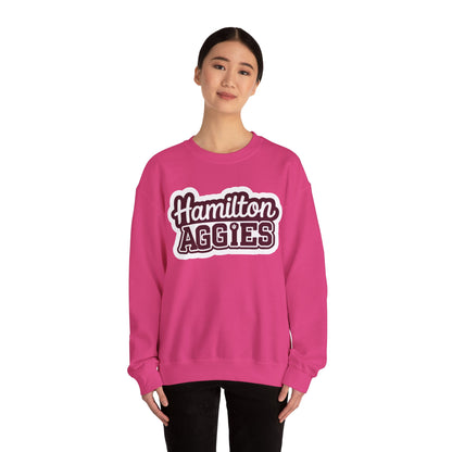 Adult Crewneck Sweatshirt \ Hamilton Aggies \ HAG2