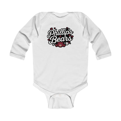 Long Sleeve Baby Bodysuit \ Phillip's Bears \ PBG1