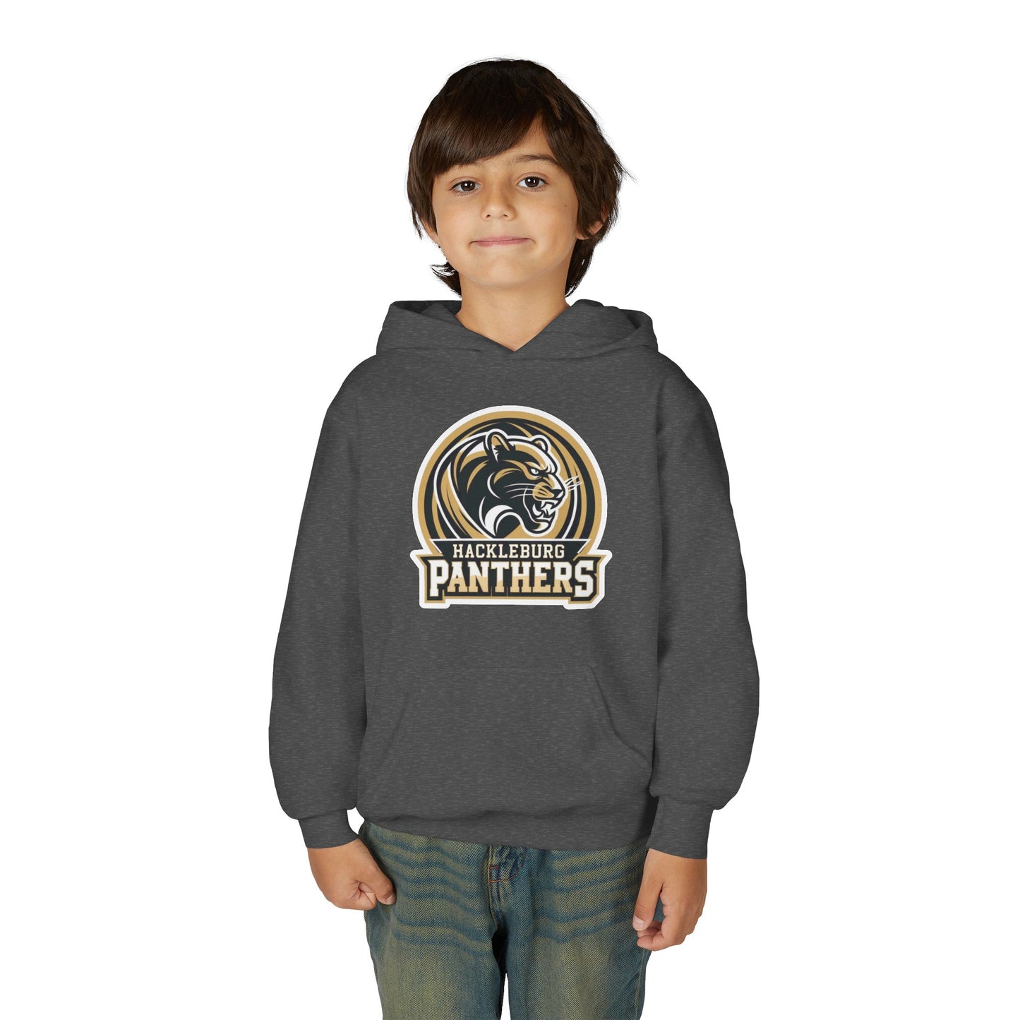 Youth Hoodie Sweatshirt \ Hackleburg Panthers \ HP2