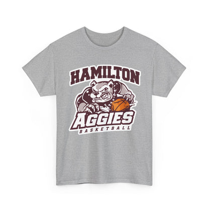 Adult Tee \ Hamilton Aggies Basketball \ HABB1
