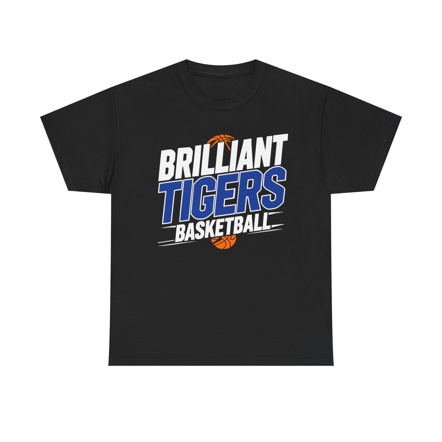 Adult Tee \ Brilliant Tigers Basketball \ BTBK1