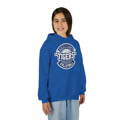 Youth Hoodie Sweatshirt \ Brilliant Tigers Volleyball \ BTV1