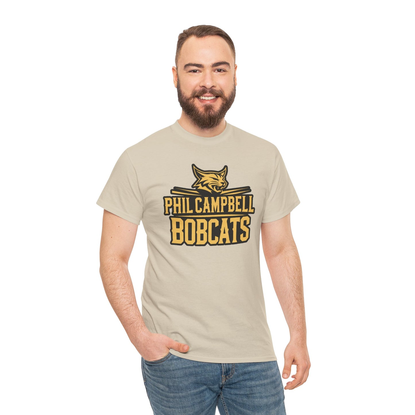 Adult Tee \ Phil Campbell Bobcats \ PCB2