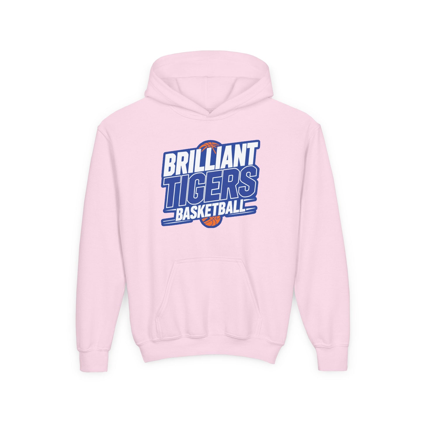 Youth Hoodie Sweatshirt \ Brilliant Tigers Basketball \ BTBK1