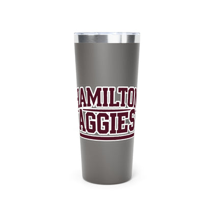 22oz Copper Insulated Tumbler \ Hamilton Aggies \ HA2