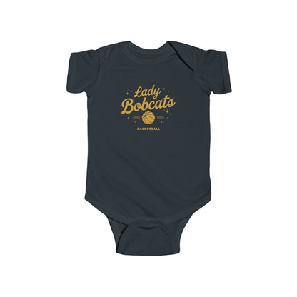 Short Sleeve Baby Bodysuit \ Phil Campbell Bobcats Basketball \ PCBBKG2