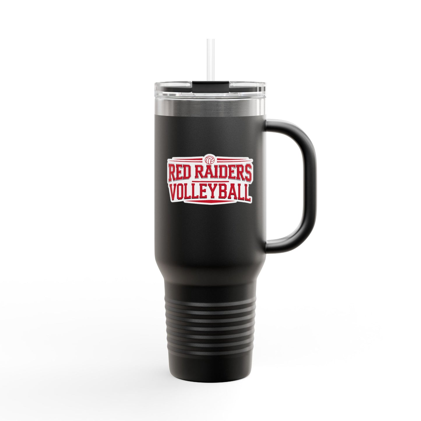 40oz Insulated Tumbler \ Marion County Red Raiders Volleyball \ MCV2