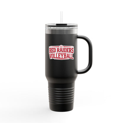 40oz Insulated Tumbler \ Marion County Red Raiders Volleyball \ MCV2
