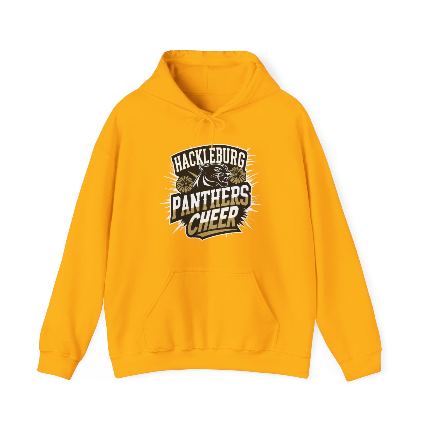 Adult Hoodie Sweatshirt \ Hackleburg Panthers Cheer \ HPC1