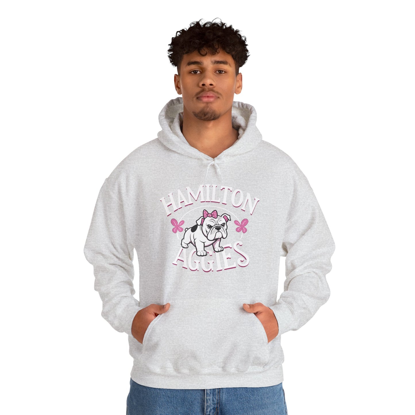 Adult Hoodie Sweatshirt \ Hamilton Aggies \ HAG4