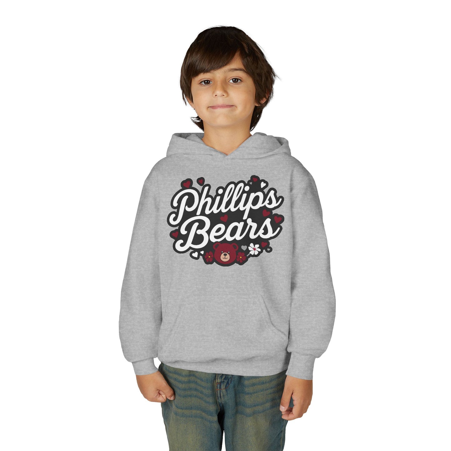 Youth Hoodie Sweatshirt \ Phillip's Bears \ PBG1