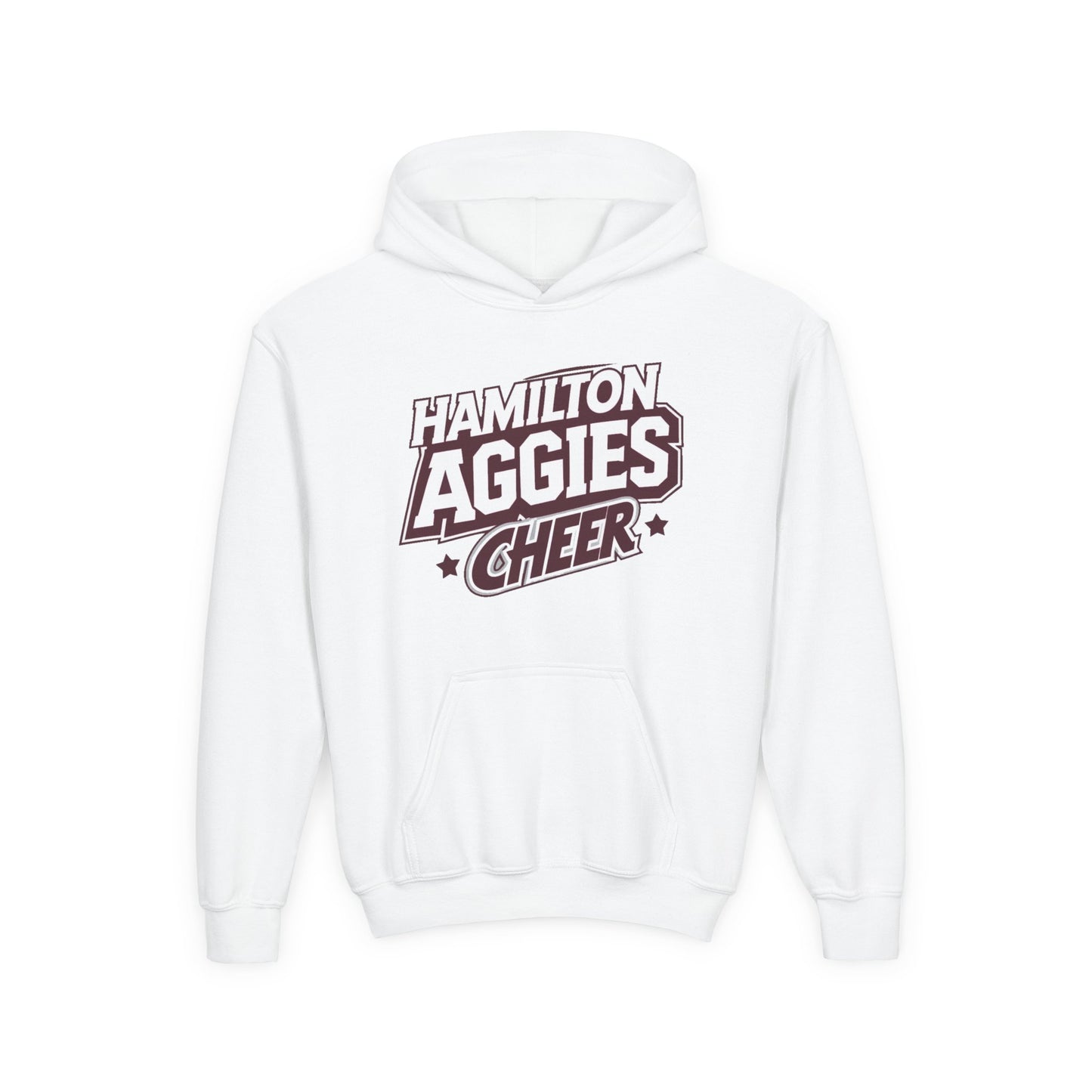 Youth Hoodie Sweatshirt \ Hamilton Aggies Cheer \ HAC1