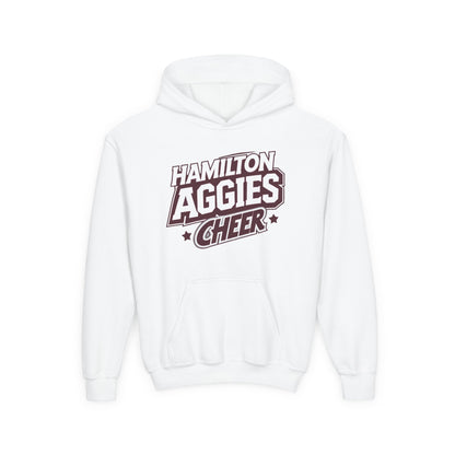 Youth Hoodie Sweatshirt \ Hamilton Aggies Cheer \ HAC1