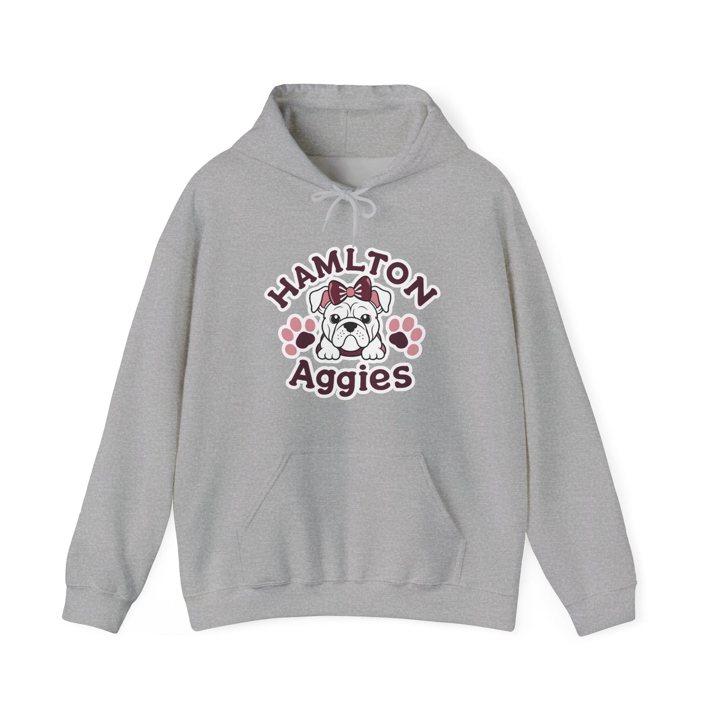Adult Hoodie Sweatshirt \ Hamilton Aggies \ HAG3