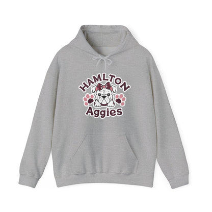 Adult Hoodie Sweatshirt \ Hamilton Aggies \ HAG3