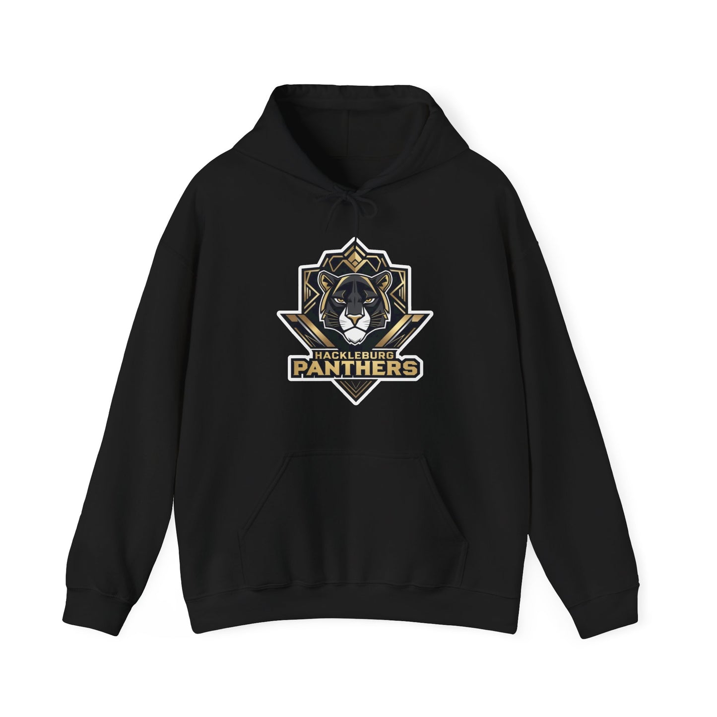 Adult Hoodie Sweatshirt \ Hackleburg Panthers \ HP1