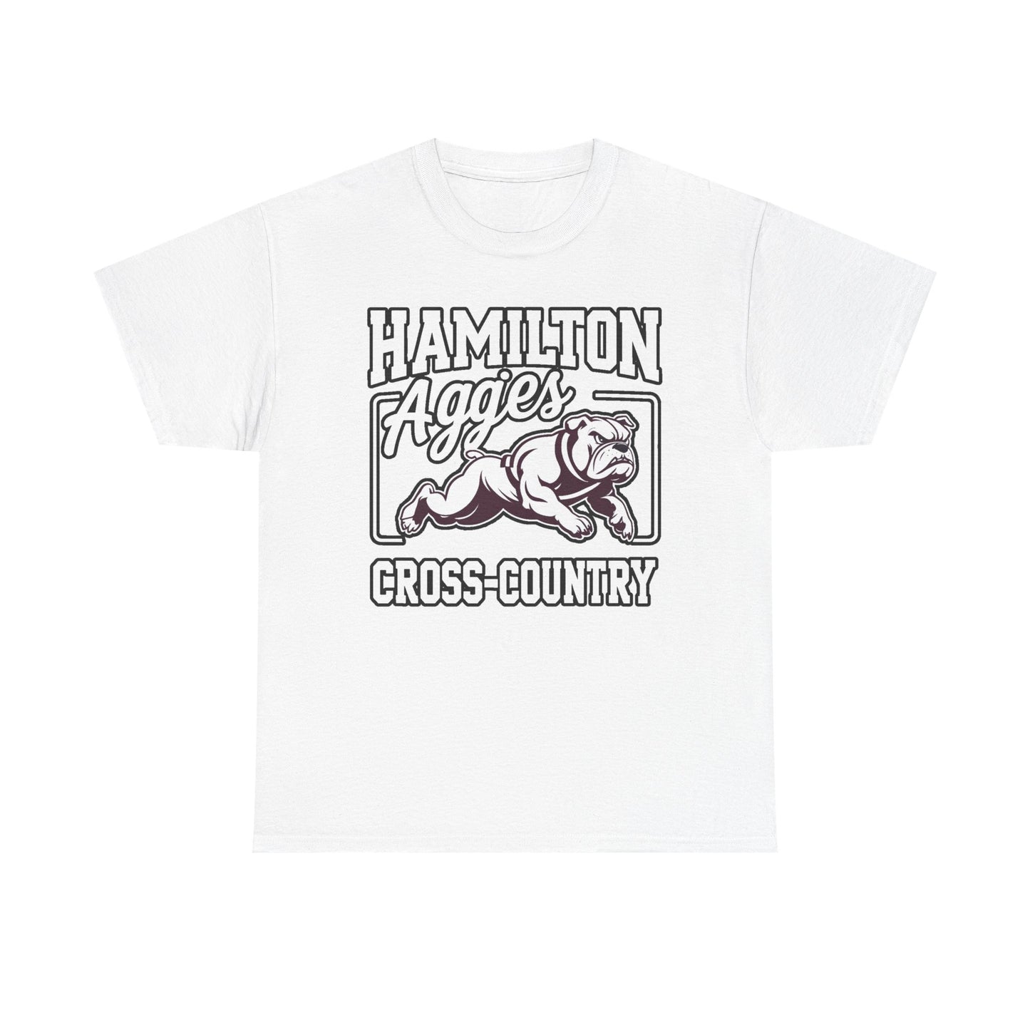 Adult Tee \ Hamilton Aggies Cross-Country \ HCC2