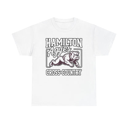 Adult Tee \ Hamilton Aggies Cross-Country \ HCC2