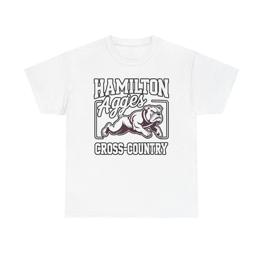 Adult Tee \ Hamilton Aggies Cross-Country \ HCC2