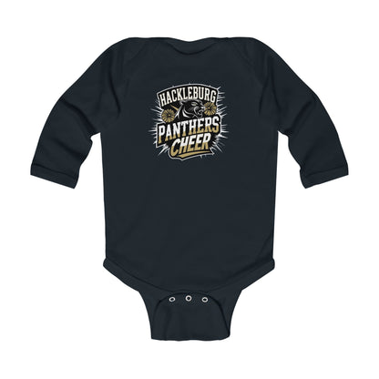 Long Sleeve Baby Bodysuit \ Hackleburg Panthers \ HPC1