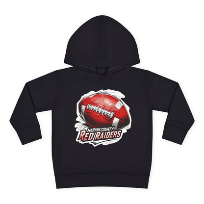 Toddler  Hoodie Sweatshirt \ Marion County Red Raiders Football \ MCF1
