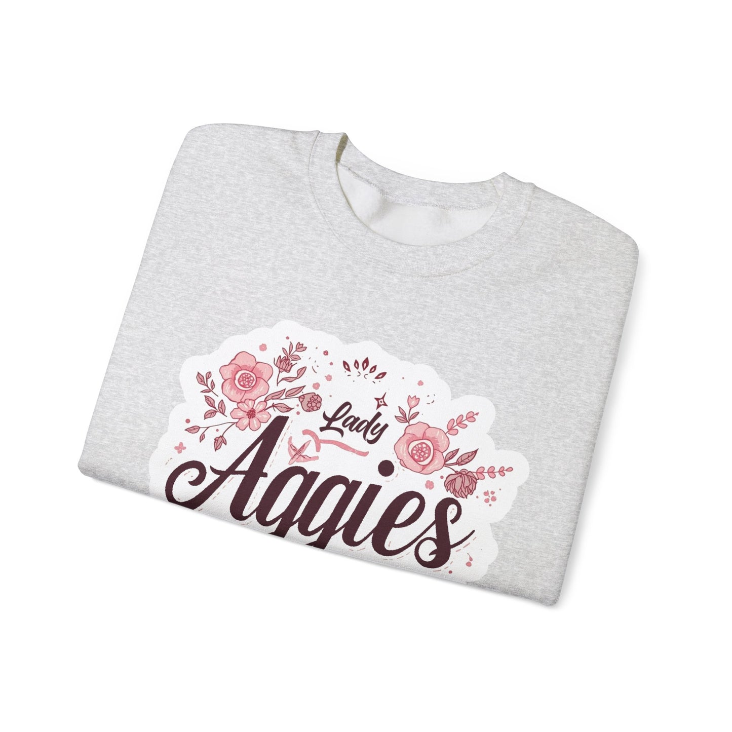 Adult Crewneck Sweatshirt \ Hamilton Aggies Wrestling \ HAWG1