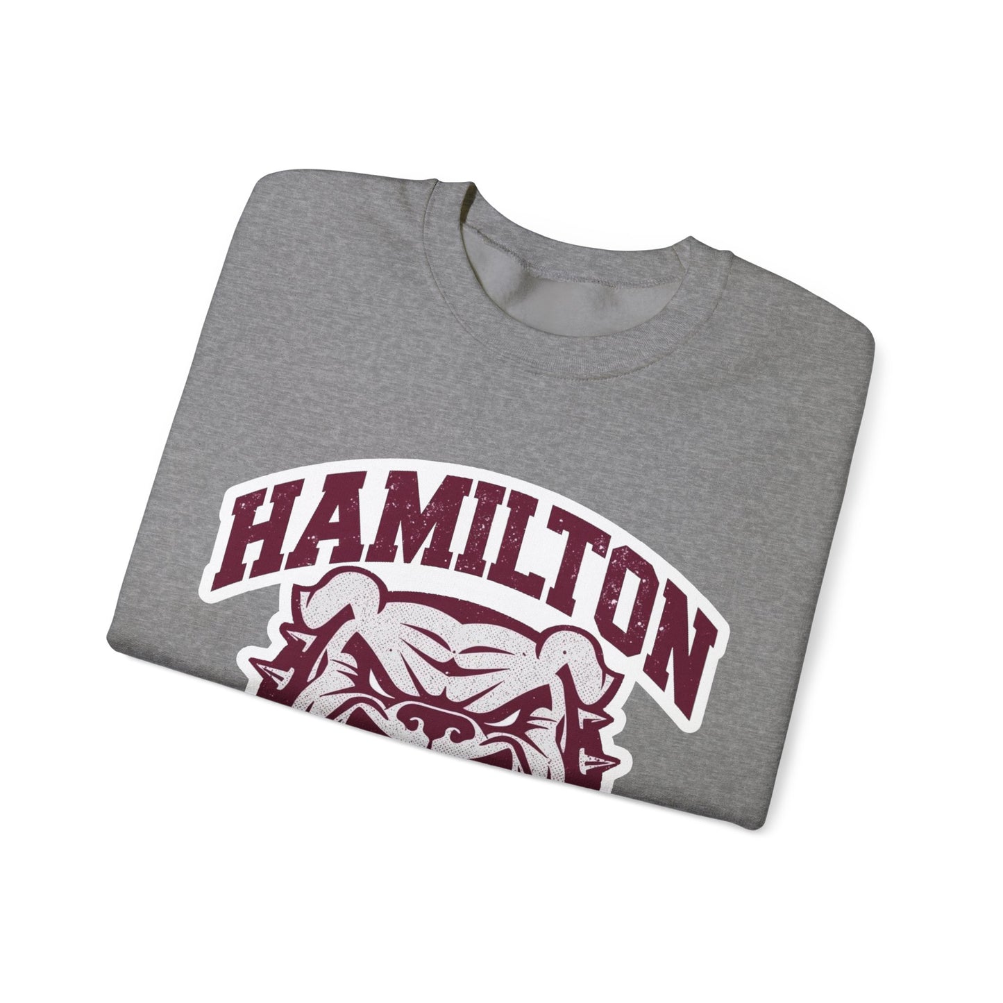 Adult Crewneck Sweatshirt \ Hamilton Aggies Wrestling \ HAW2