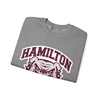 Adult Crewneck Sweatshirt \ Hamilton Aggies Wrestling \ HAW2