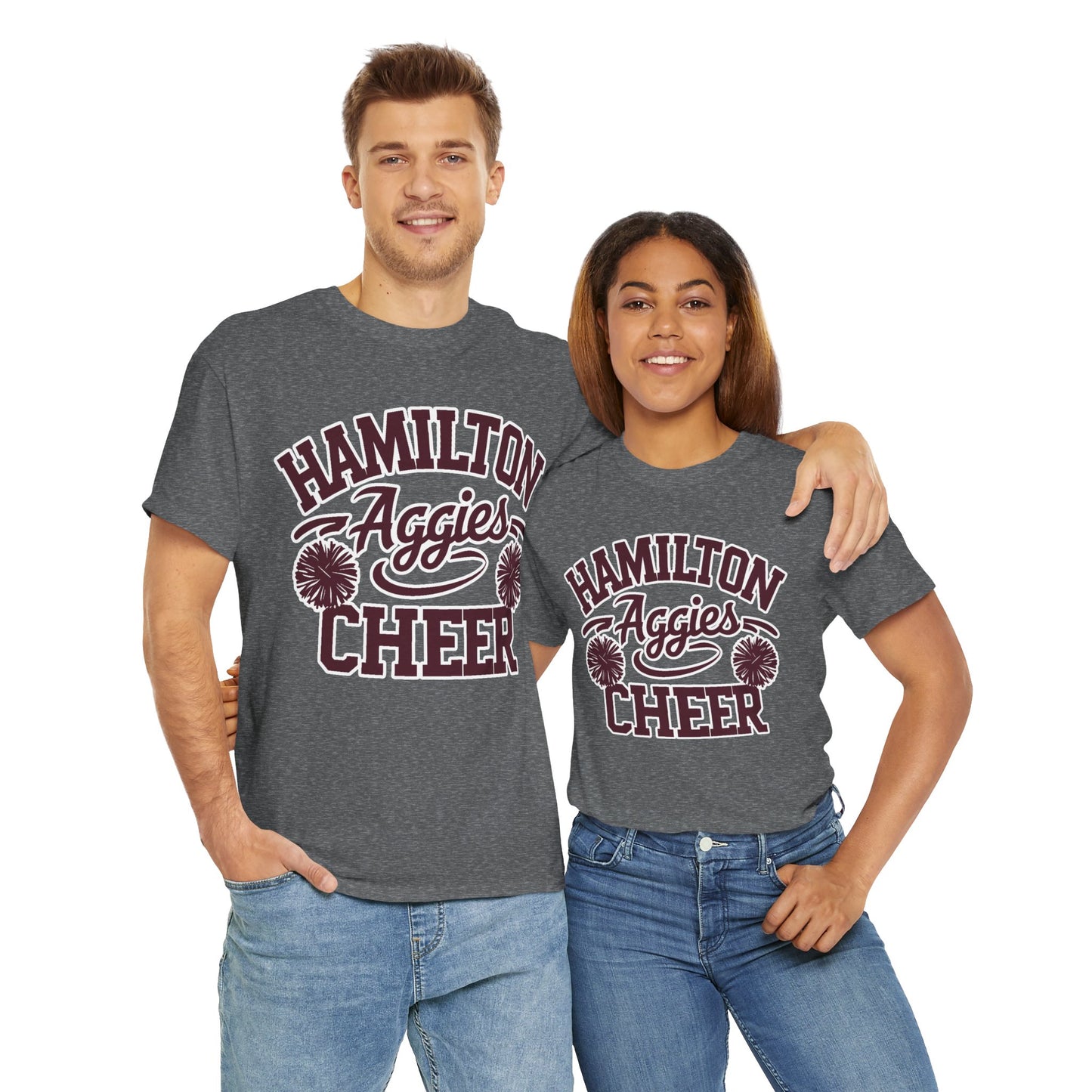 Adult Tee \ Hamilton Aggies Cheer \ Style HAC2