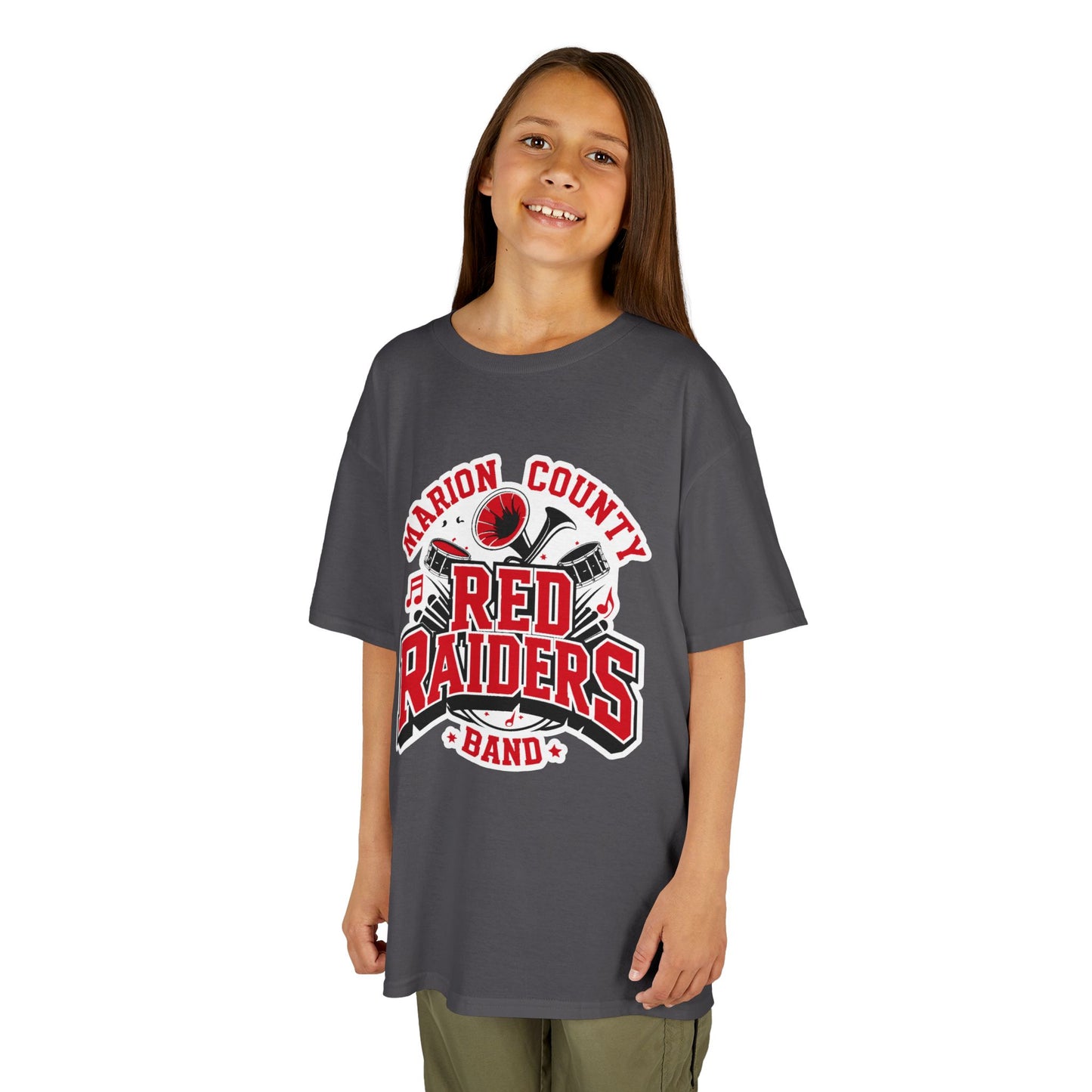 Youth Tee \ Marion County Red Raiders Band \ MCB2