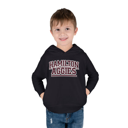 Toddler Hoodie Sweatshirt \ Hamilton Aggies \ HA2