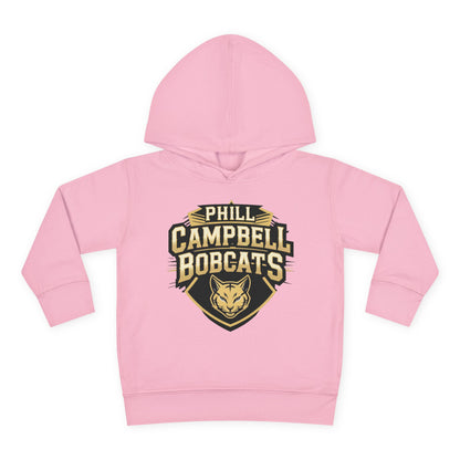 Toddler Hoodie Sweatshirt \ Phill Campbell Bobcats \ PCB1