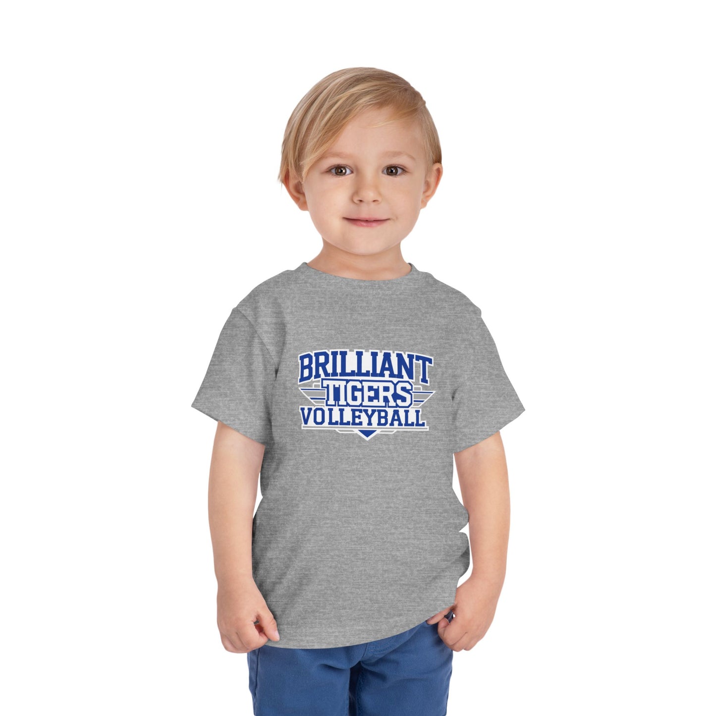 Toddler Tee \ Brilliant Tigers Volleyball \ BTV2