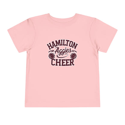 Toddler Tee \ Hamilton Aggies Cheer \ Style HAC2