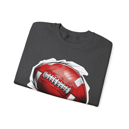 Adult Crewneck Sweatshirt \ Marion County Red Raiders Football \ MCF1