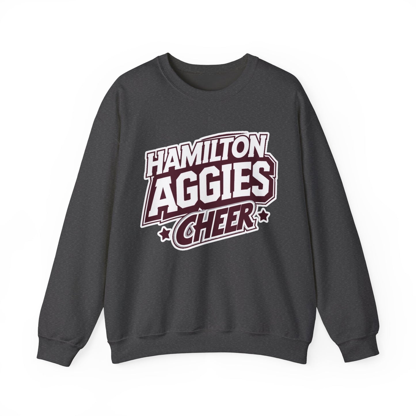 Adult Crewneck Sweatshirt \ Hamilton Aggies Cheer \ HAC1