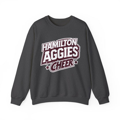 Adult Crewneck Sweatshirt \ Hamilton Aggies Cheer \ HAC1
