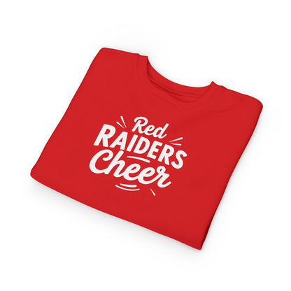 Toddler Crewneck Sweatshirt \ Marion County Red Raiders Cheer \ MCC1