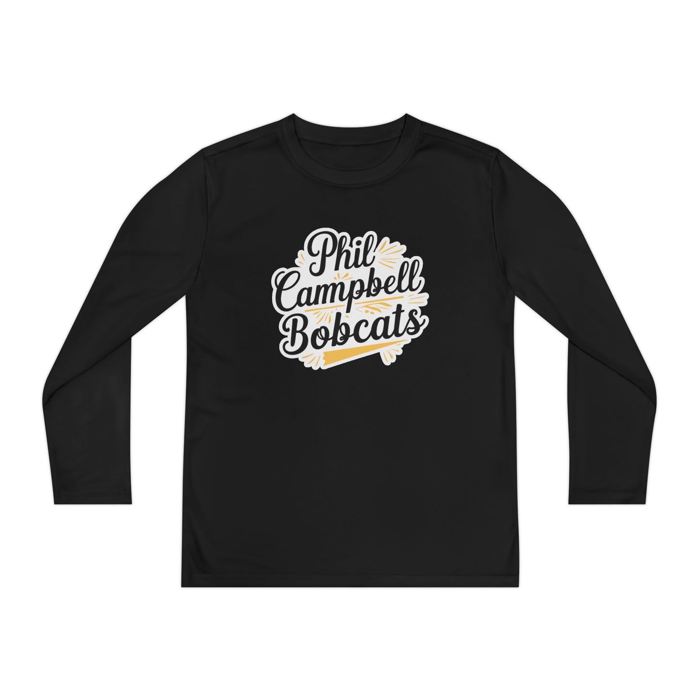 Youth Long Sleeve Tee \ Phil Campbell Bobcats \ PCBG2