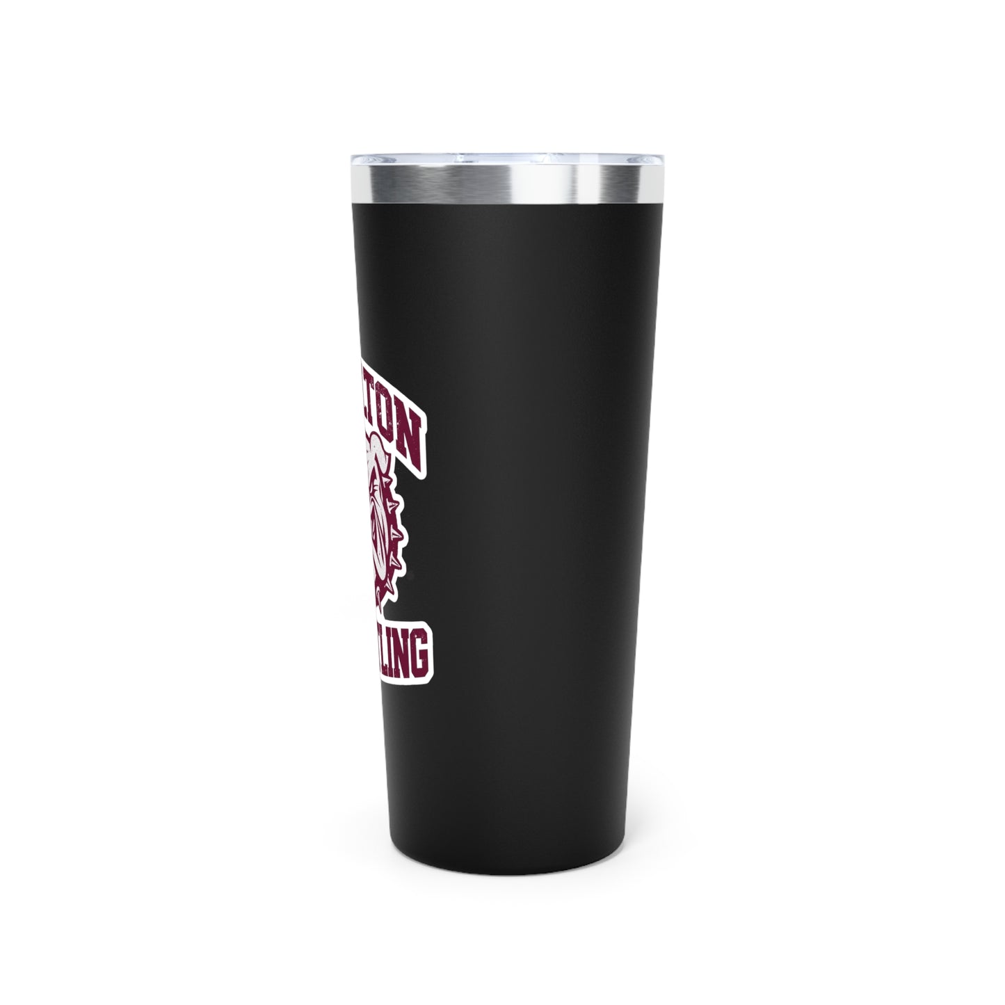 22oz Copper Insulated Tumbler \ Hamilton Aggies Wrestling \ HAW2