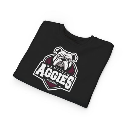 Toddler Crewneck Sweatshirt \ Hamilton Aggies Football \ HAF2
