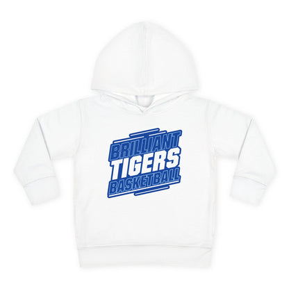 Toddler Hoodie Sweatshirt \ Brilliant Tigers Basketball \ BTBK2