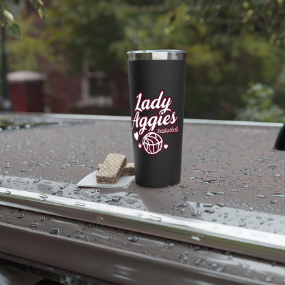 22oz Copper Insulated Tumbler \ Hamilton Aggies Basketball \ HABBG2