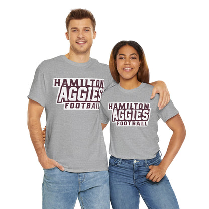 Adult Tee \ Hamilton Aggies Football \ HAF1