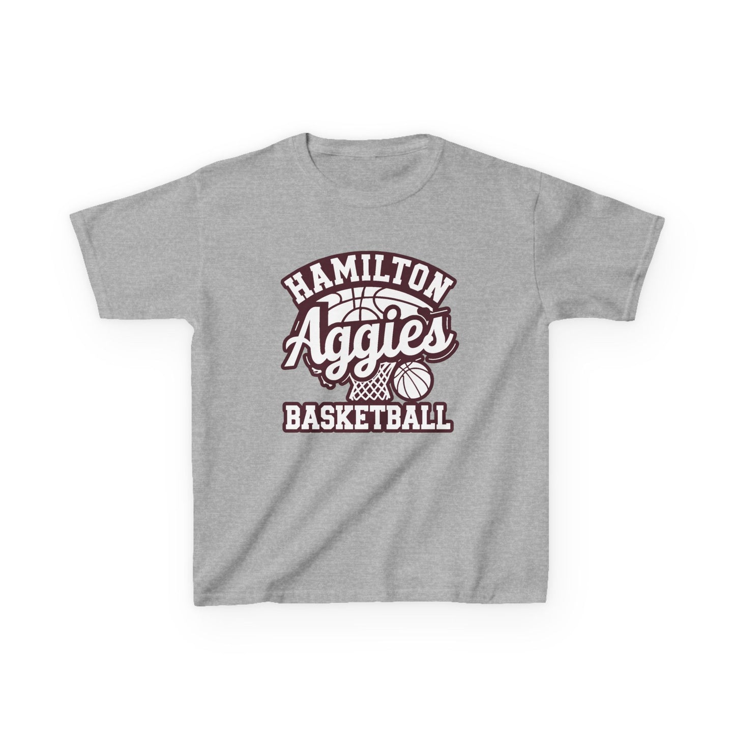 Youth Tee \ Hamilton Aggies Basketball \ HABBG1