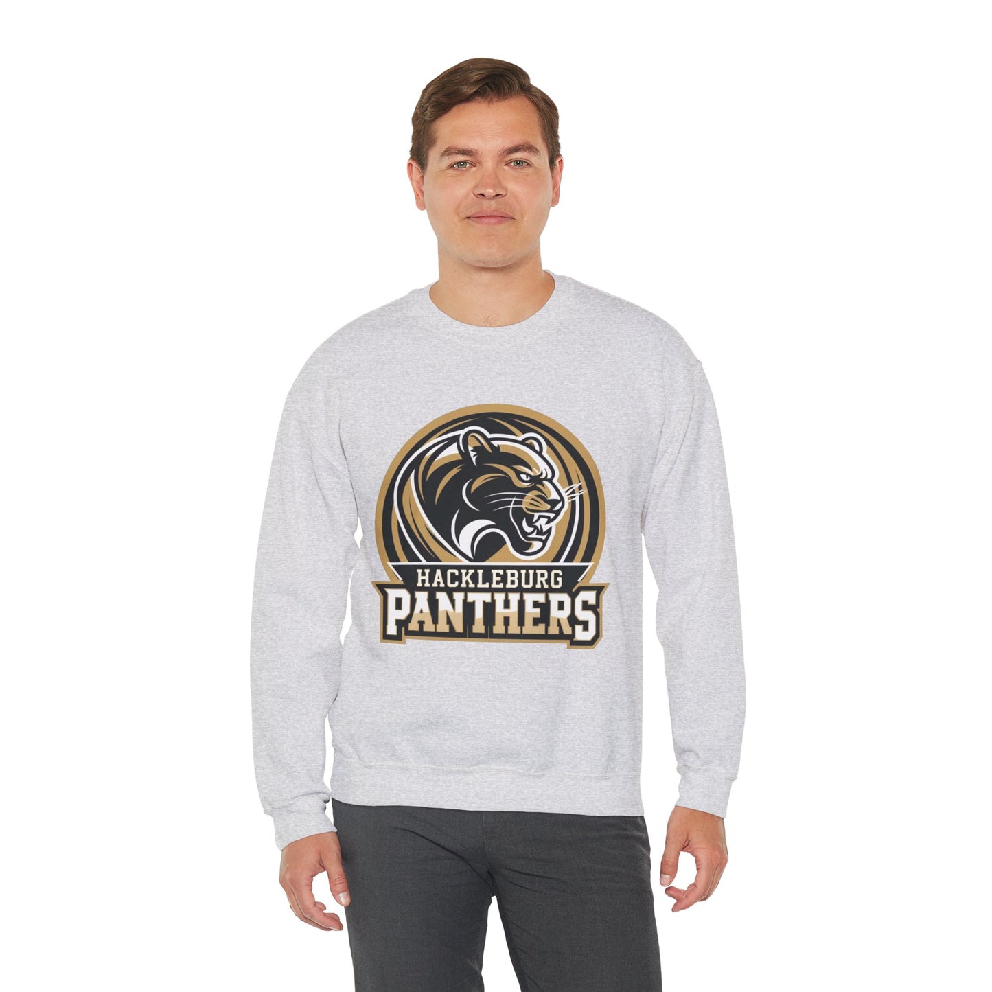 Adult Crewneck Sweatshirt \ Hackleburg Panthers \ HP2